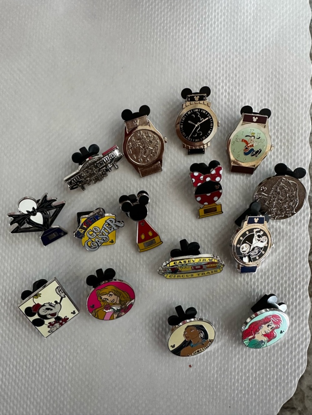 20  Original Cast Hidden Mickey Pins 2019 Wave B (Jun-Aug)Disneyland® Resort
